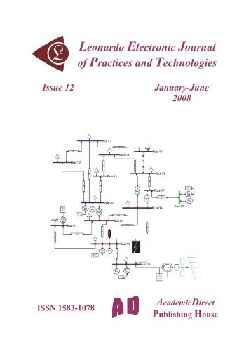 12 - Leonardo Electronic Journal of Practices and Technologies