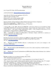 CV Hoffmann 26 février 2013 - Laboratoire d'Etudes sur les ...