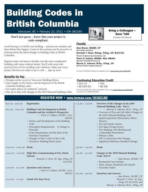 Building Codes in British Columbia - Amazon Web Services