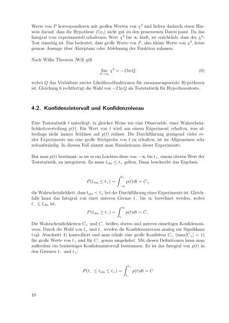 Implementierung der CLs-Methode in ROOT zur statistischen ...