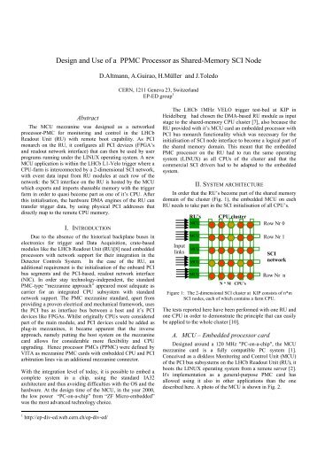 Instructions for Authors of Papers Submitted for Publication - Cern