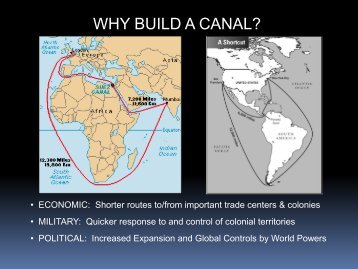 Suez and Panama Canals