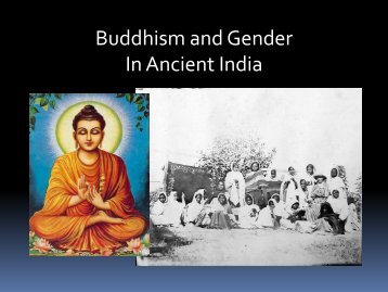 Buddhist and Confucian Gender Roles