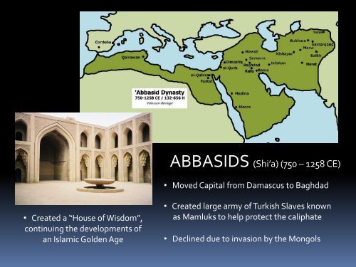 CALIPHATES and SULTANATES