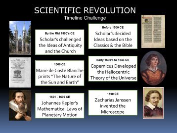 Lesson #30 Scientific Revolution