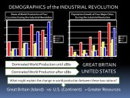 Lesson #37 Industrial Revolution