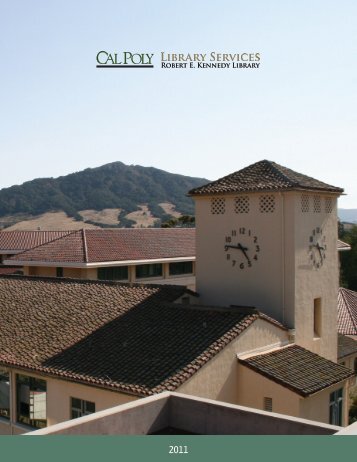 Annual Publication - Robert E. Kennedy Library - Cal Poly San Luis ...