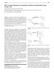 Pd/C-Catalyzed Reductive Formylation of Indoles and Quinolines ...