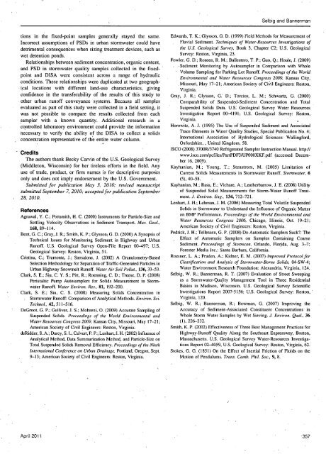 Development of a Depth-Integrated Sample Arm to Reduce Solids ...