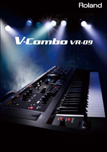 V-Combo VR-09 Catalog - Roland