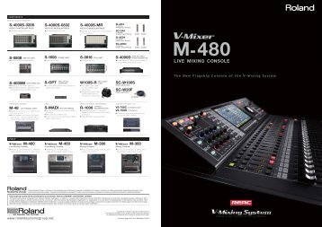 M-480 Brochure - Roland