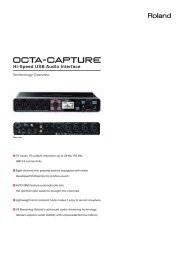 OCTA-CAPTURE Technology Overview - Roland