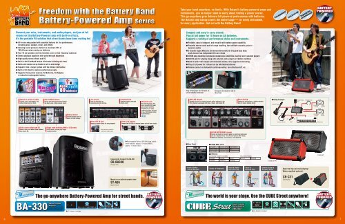 Roland Amp Catalog 2010