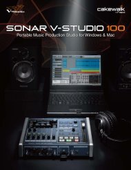 Portable Music Production Studio for Windows & Mac - Roland