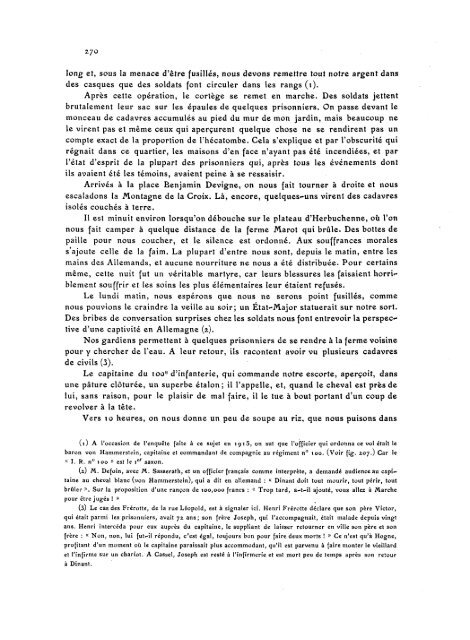 documents pour servir a l'histoire