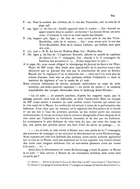 documents pour servir a l'histoire