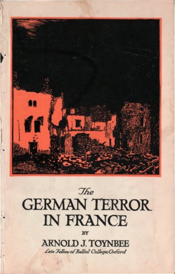 The German terror in France