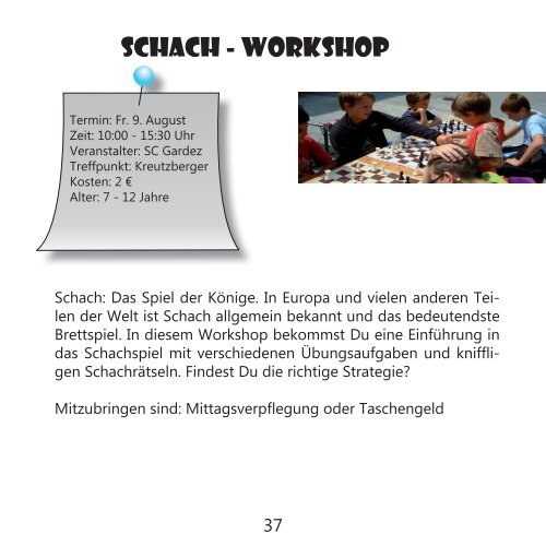 Ferienprogramm Viechtach 2013
