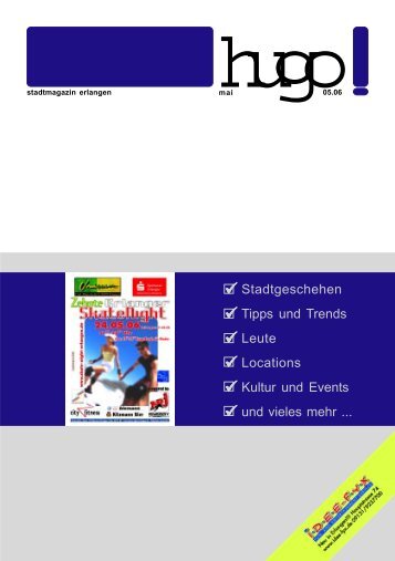 Mai - Stadtmagazin Hugo