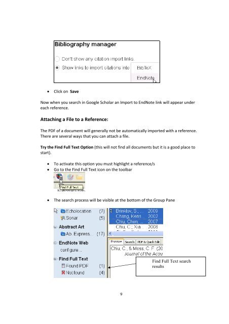 INTRODUCTION TO ENDNOTE - Library