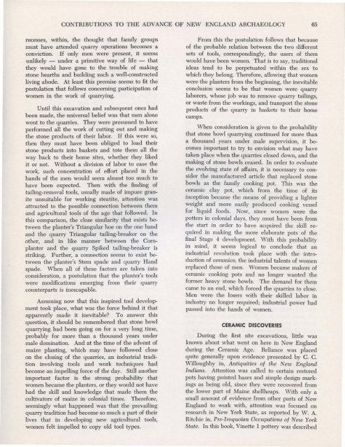 Bulletin of the Massachusetts Archaeological Society, Vol. 25, No. 3 ...