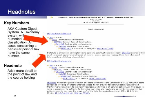 Researching with Westlaw - Library