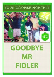 Mr Fidler Special Edition - Coombe Monthly Issue 12