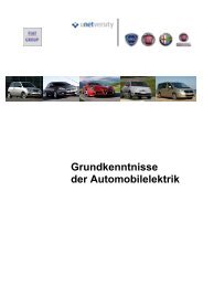 Grundkenntnisse der Automobilelektrik