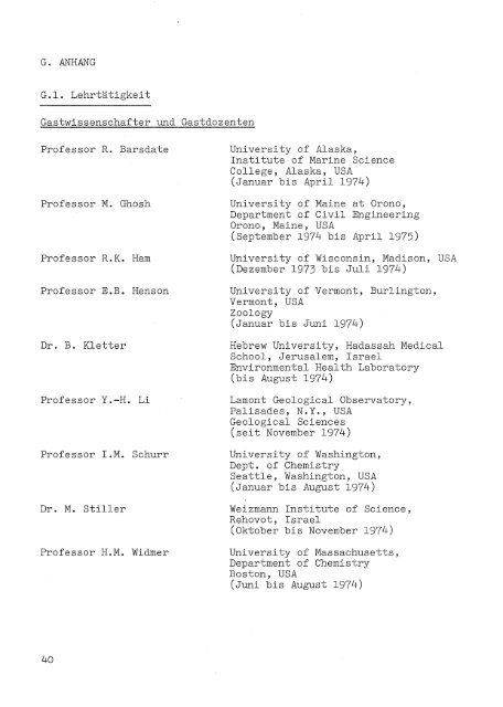 IIIMIJahresbericht 1974 - Eawag-Empa Library