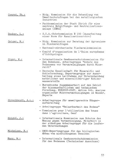 IIIMIJahresbericht 1974 - Eawag-Empa Library