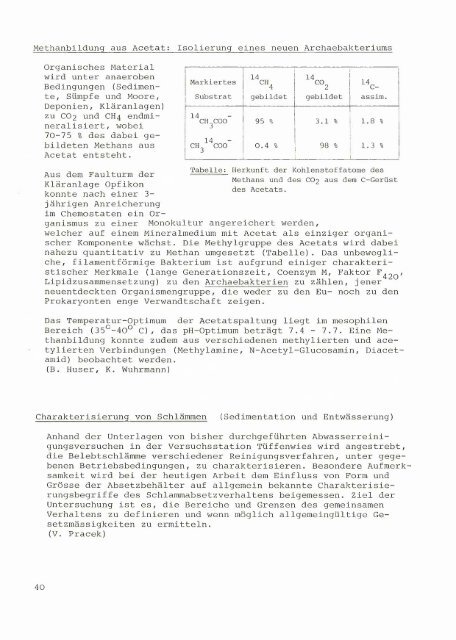 Jahresbericht 1979 - Eawag-Empa Library