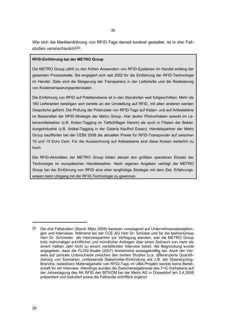 Texte 27/2009: Einfluss von RFID-Tags auf die Abfallentsorgung ...