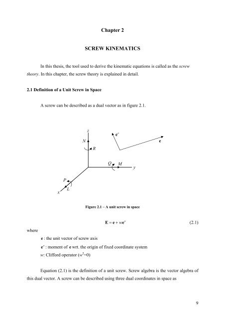 Kinematic and Dynamic Analysis of Spatial Six Degree of Freedom ...