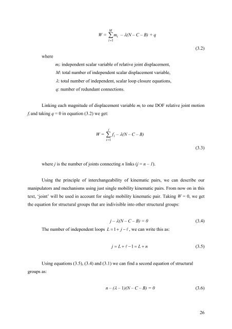 Kinematic and Dynamic Analysis of Spatial Six Degree of Freedom ...