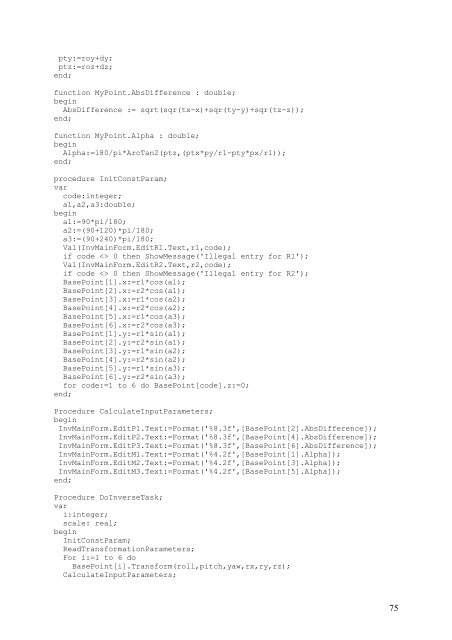 Kinematic and Dynamic Analysis of Spatial Six Degree of Freedom ...