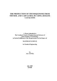 the production of thymoquinone from thymol and carvacrol