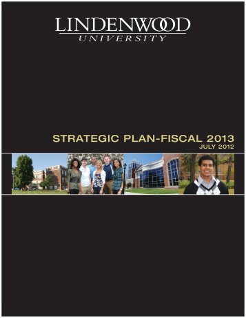 2013 Strategic Plan.pdf - Library - Lindenwood University