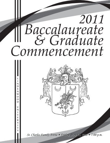 2011 Baccalaureate-Graduate.pdf - Library - Lindenwood University