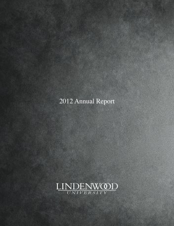 2012 Annual report.pdf - Library - Lindenwood University