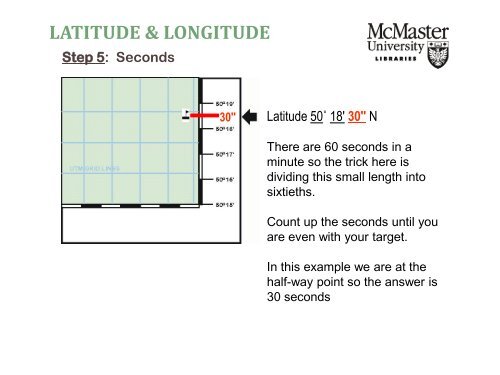 MAP SKILLS FOR ENVIRONMENTAL SCIENCE - McMaster University