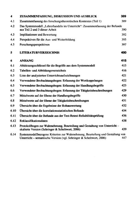 Lehrerhandeln wahrnehmen, erfassen, bewerten Theoretische und ...