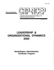 ORGANIZATIONAL DYNAMICS - NCRTM