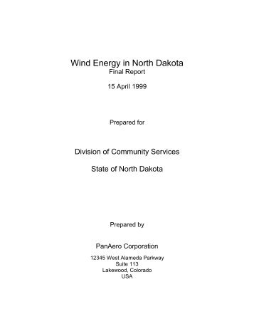 T:\...\Wind Energy PanAer [PFP#1100138798] - North Dakota State ...