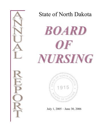 2005-2006 - North Dakota State Library - State of North Dakota