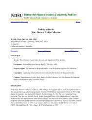 Weible, Mary D. - Libraries - NDSU