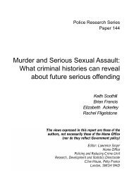 Murder and Serious Sexual Assault - Lancaster EPrints - Lancaster ...