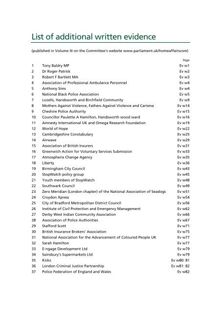 Policing Large Scale Disorder: Lessons from the disturbances of ...