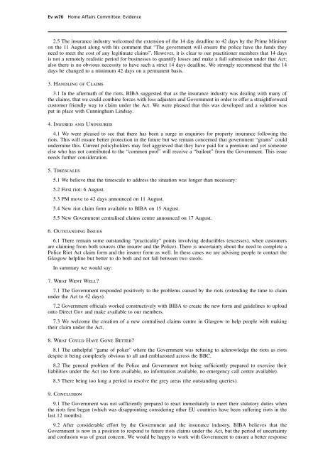 Policing Large Scale Disorder: Lessons from the disturbances of ...