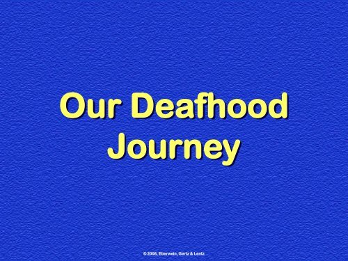 What is Deafhood collection