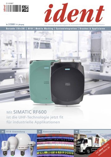 Mit SIMATIC RF600